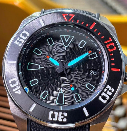 Black Lotus Samurai automatic watch