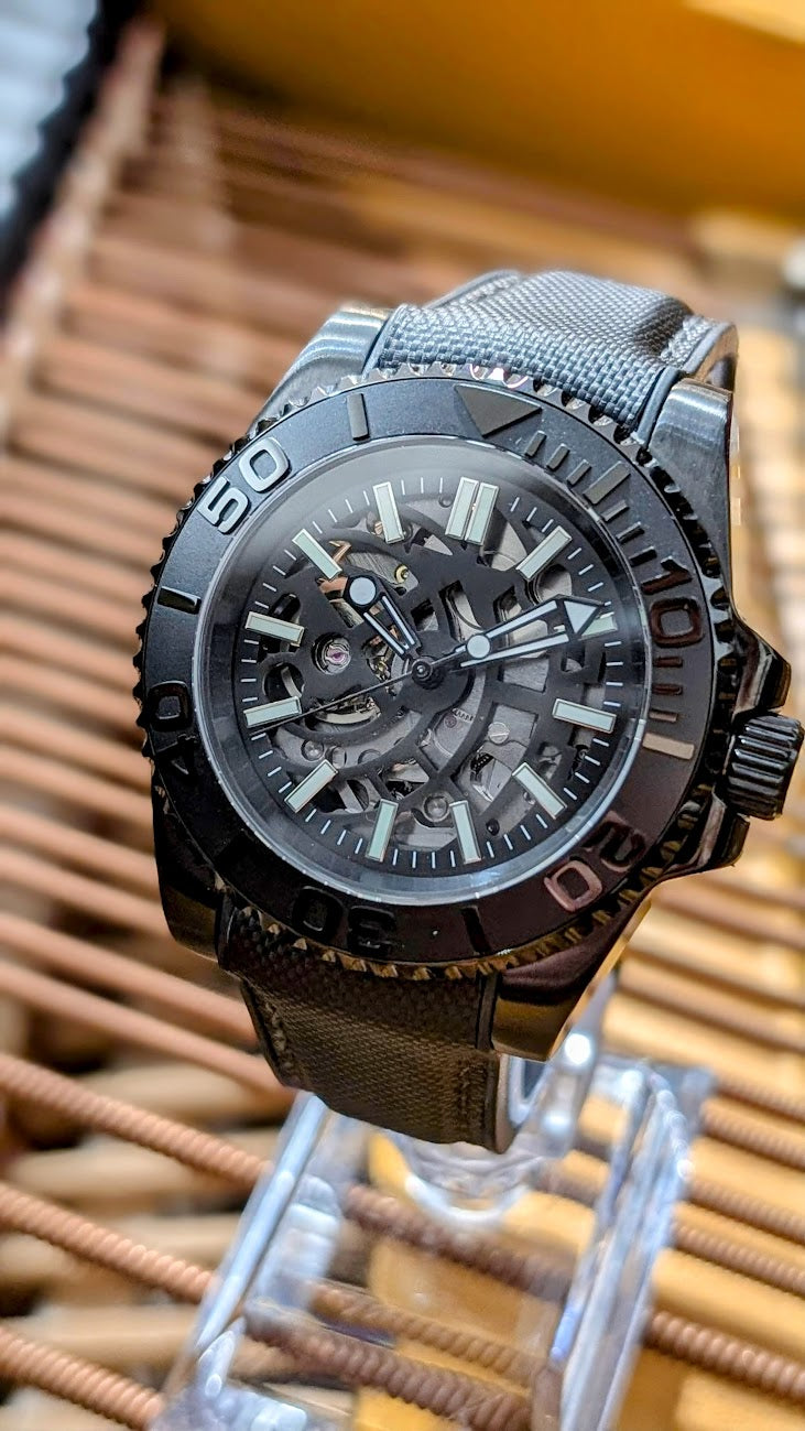 Black Ops Stealth automatic watch