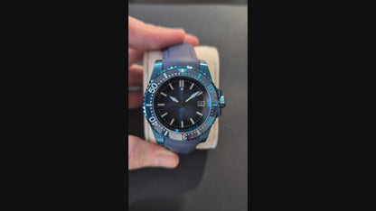 Zero Ops Ice Blue automatic watch